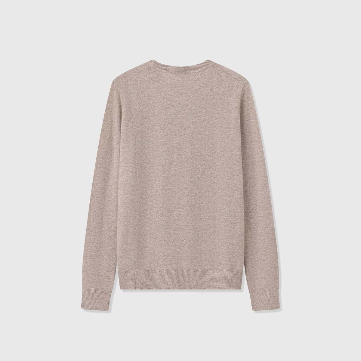 Suéter Merano de lã e cashmere com gola careca