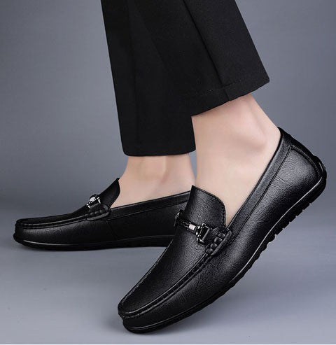 Mocassins Raven em Couro Premium
