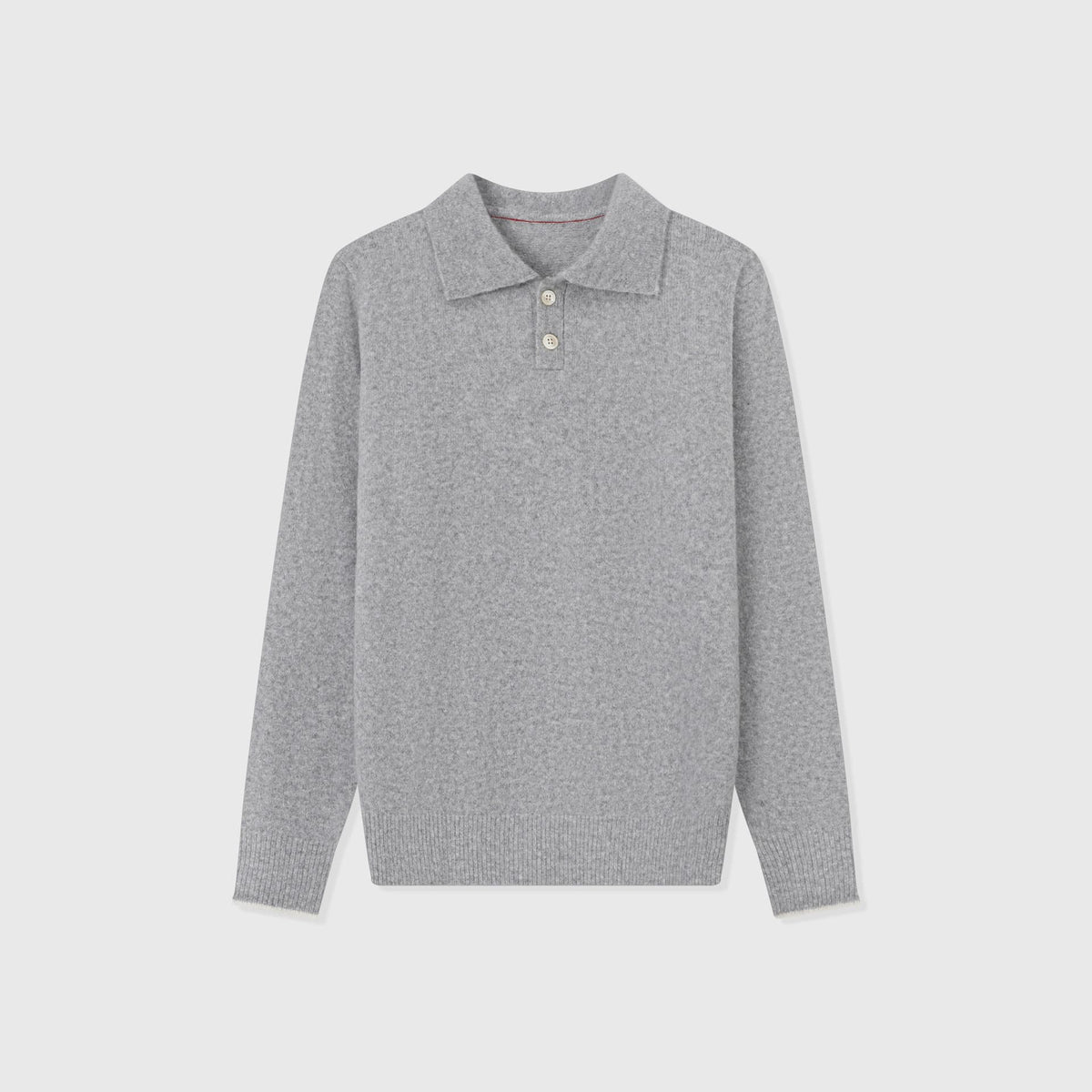 Suéter Polo de Tricô Escovado Premium Sirolo