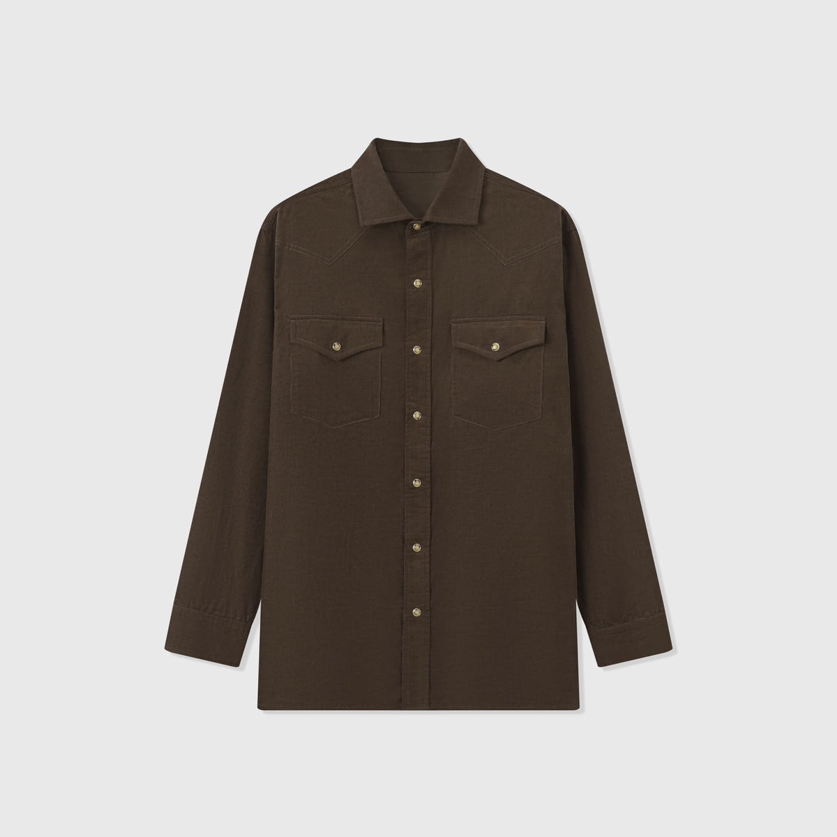 Camisa Country Clássica de Veludo Cotelê Camerota