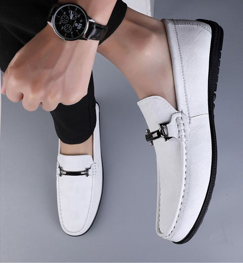 Mocassins Raven em Couro Premium