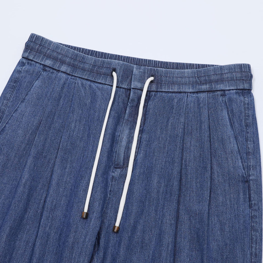 Calça Ostia de corte relaxado com cordão