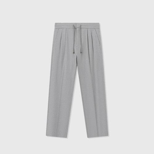 Calça Elegante com Pregas Portonovo