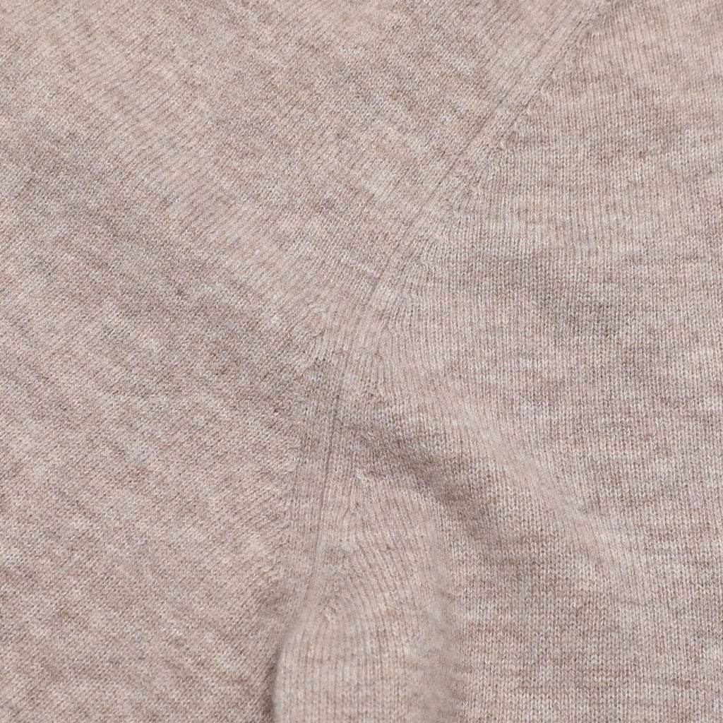 Suéter Merano de lã e cashmere com gola careca