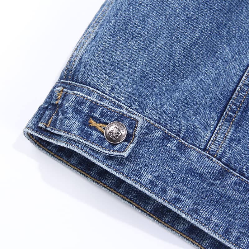 Jaqueta Jeans Hackney Forrada com Sherpa