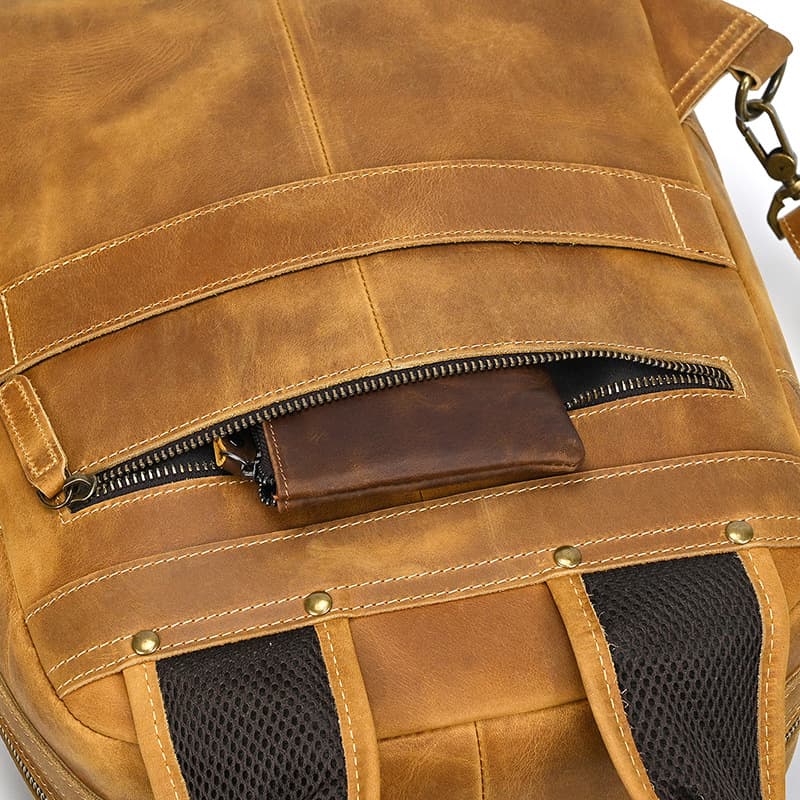 Mochila Premium para Notebook em Couro Radnor