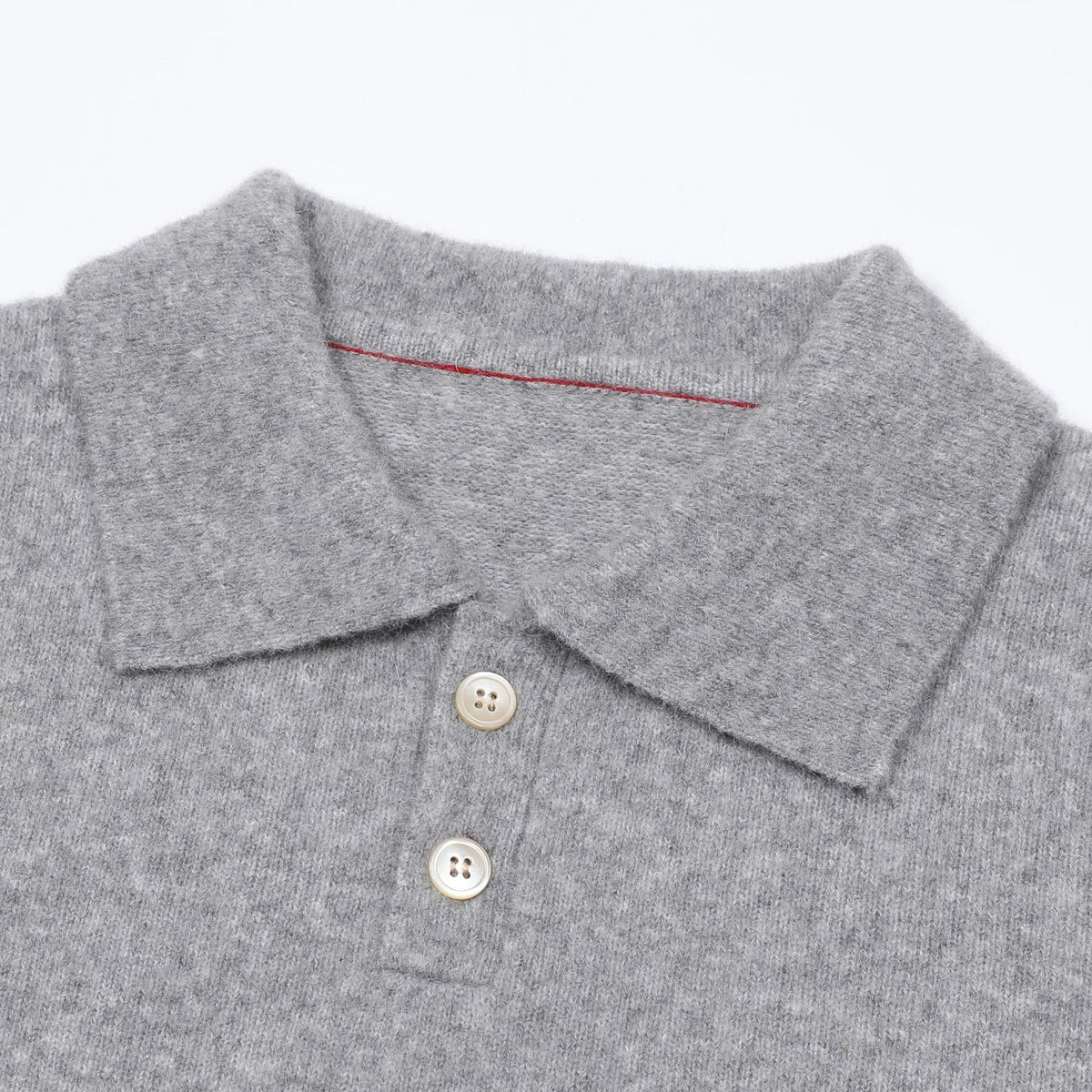 Suéter Polo de Tricô Escovado Premium Sirolo