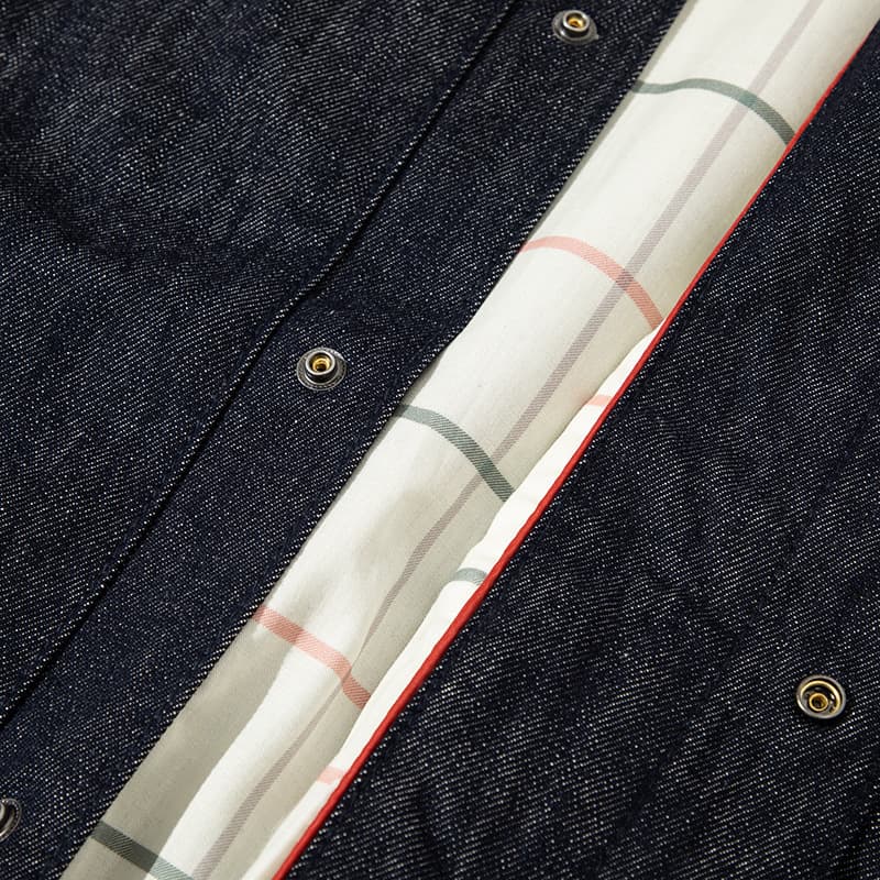 Jaqueta Bomber Premium Winslow em Denim Cru