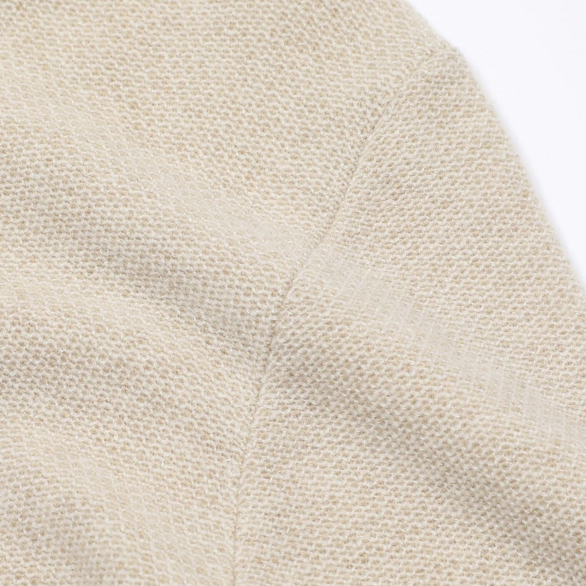 Suéter de Lã com Gola Redonda e Padrão Birdseye Numana