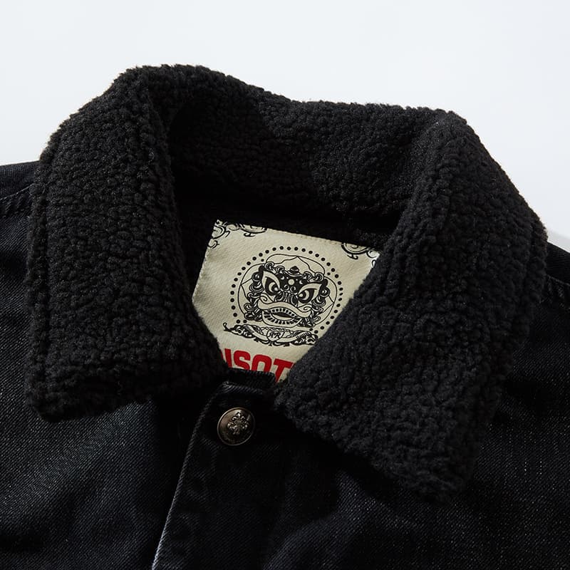 Jaqueta Jeans Hackney Forrada com Sherpa