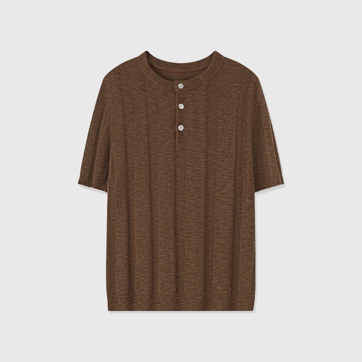 Blusa Henley de Malha Macia Sorrento