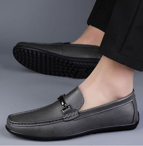 Mocassins Raven em Couro Premium