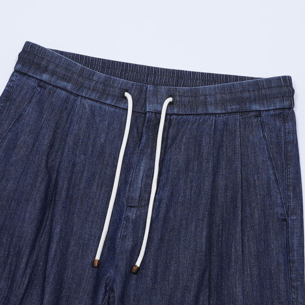 Calça Ostia de corte relaxado com cordão