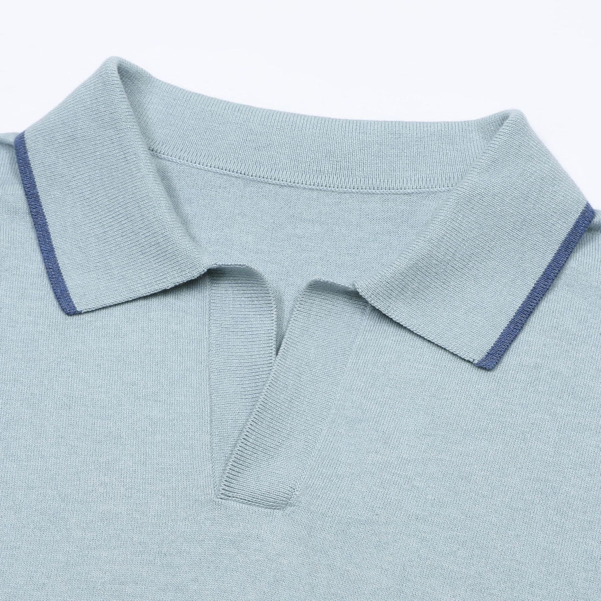 Camisa Polo de Tricô de Manga Longa Trani