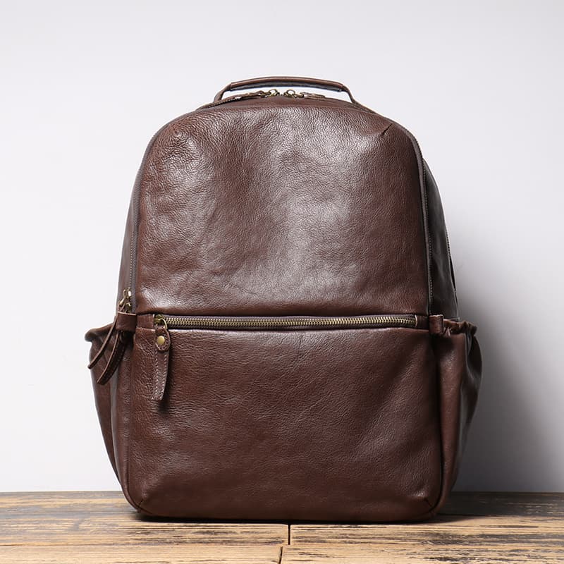 Mochila Harlow Clássica de Couro para o Dia a Dia