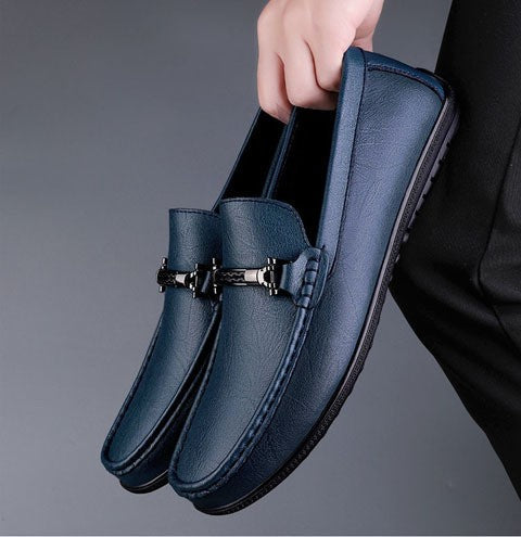 Mocassins Raven em Couro Premium