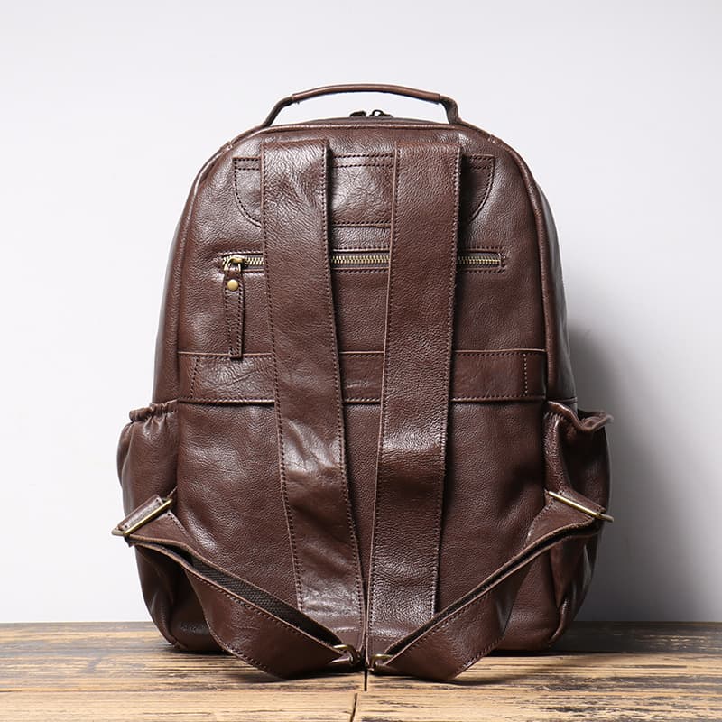 Mochila Harlow Clássica de Couro para o Dia a Dia