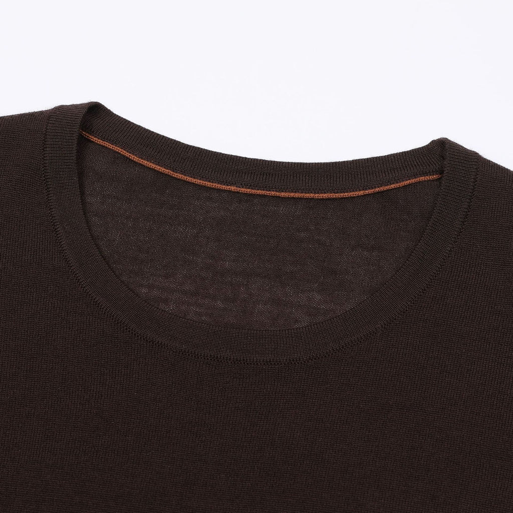 Suéter Harlow de Lã Premium com Gola Redonda