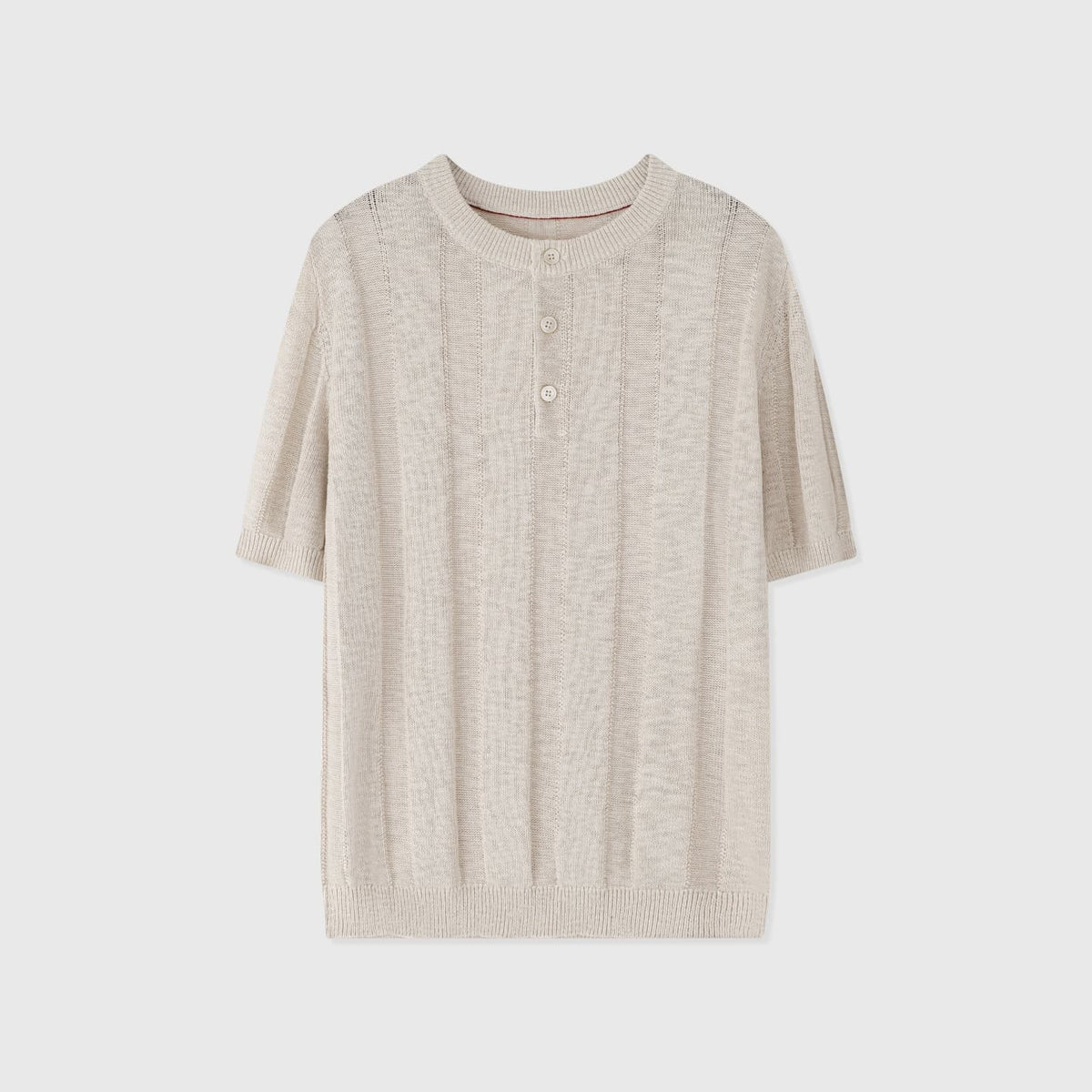 Blusa Henley de Malha Macia Sorrento