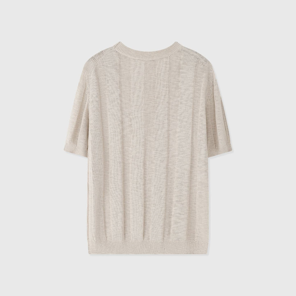 Blusa Henley de Malha Macia Sorrento