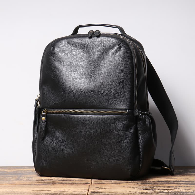 Mochila Harlow Clássica de Couro para o Dia a Dia
