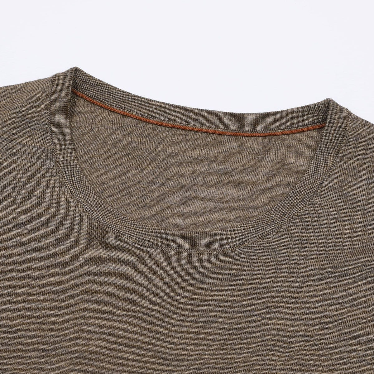 Suéter Harlow de Lã Premium com Gola Redonda