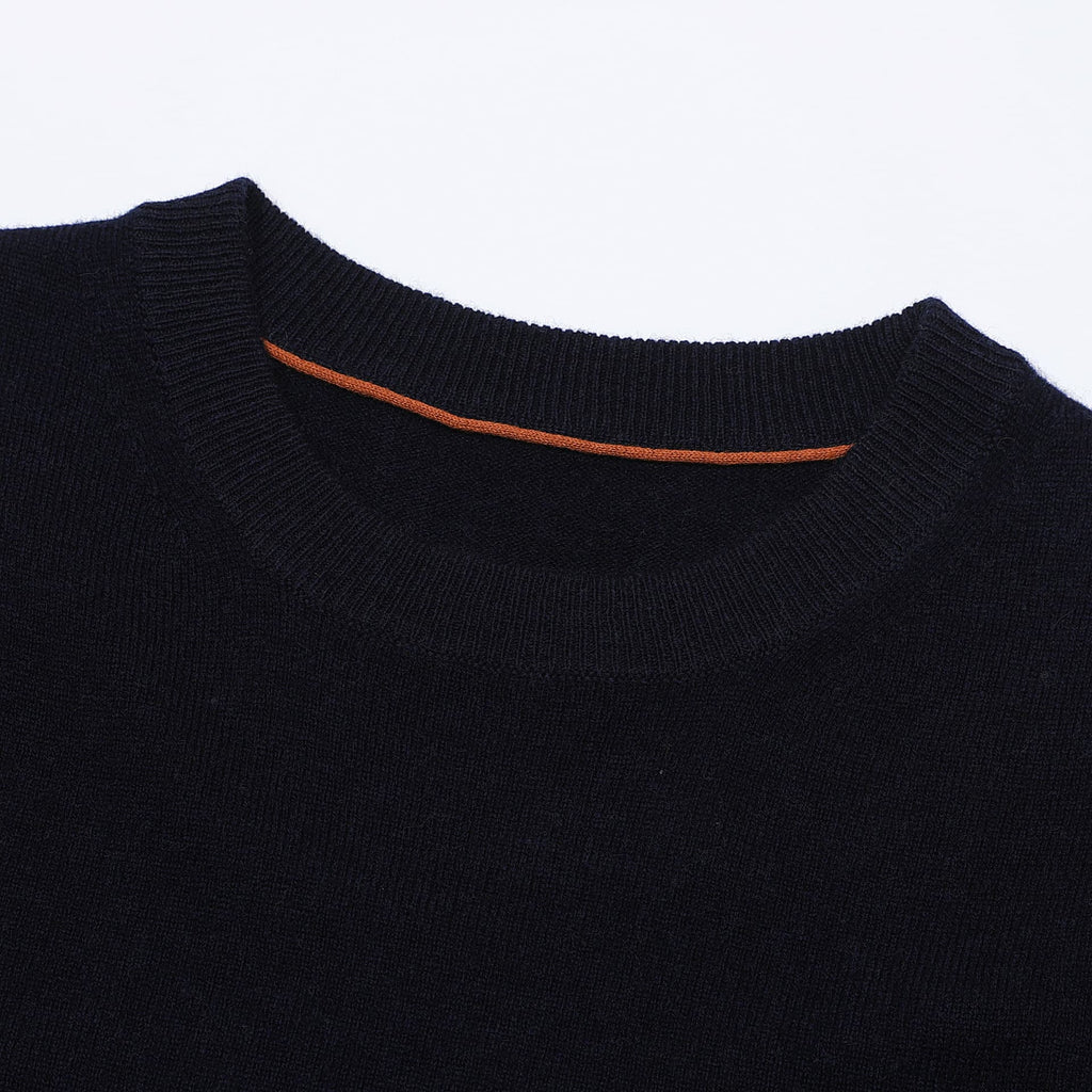 Suéter Merano de lã e cashmere com gola careca