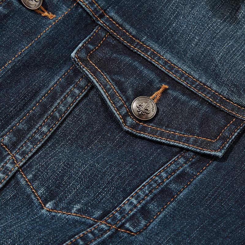 Jaqueta Jeans Hackney Forrada com Sherpa