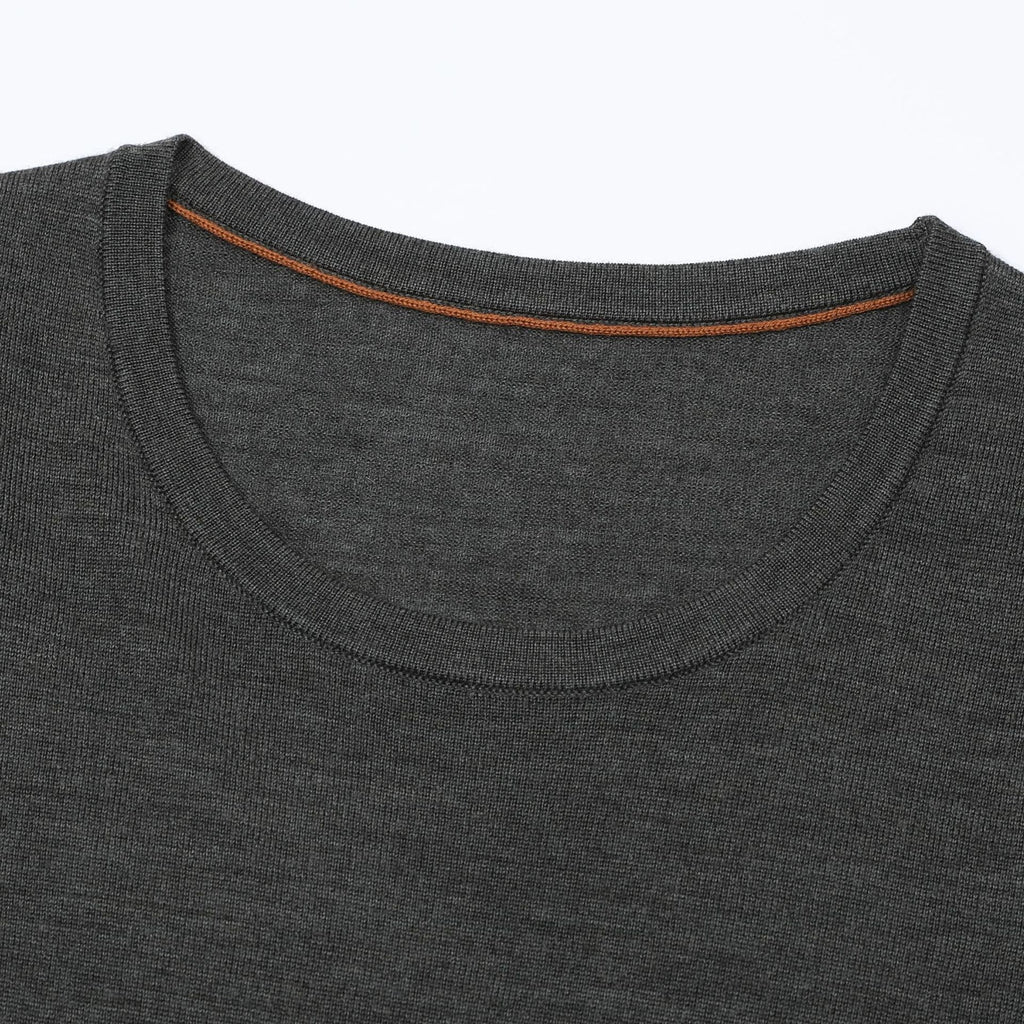 Suéter Harlow de Lã Premium com Gola Redonda