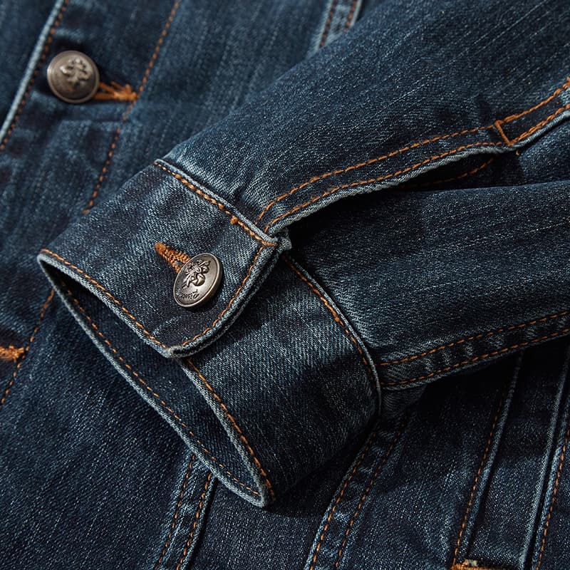 Jaqueta Jeans Hackney Forrada com Sherpa