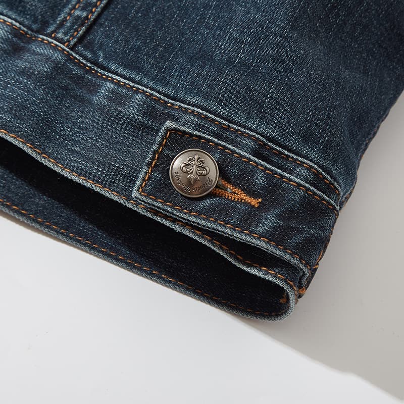 Jaqueta Jeans Hackney Forrada com Sherpa