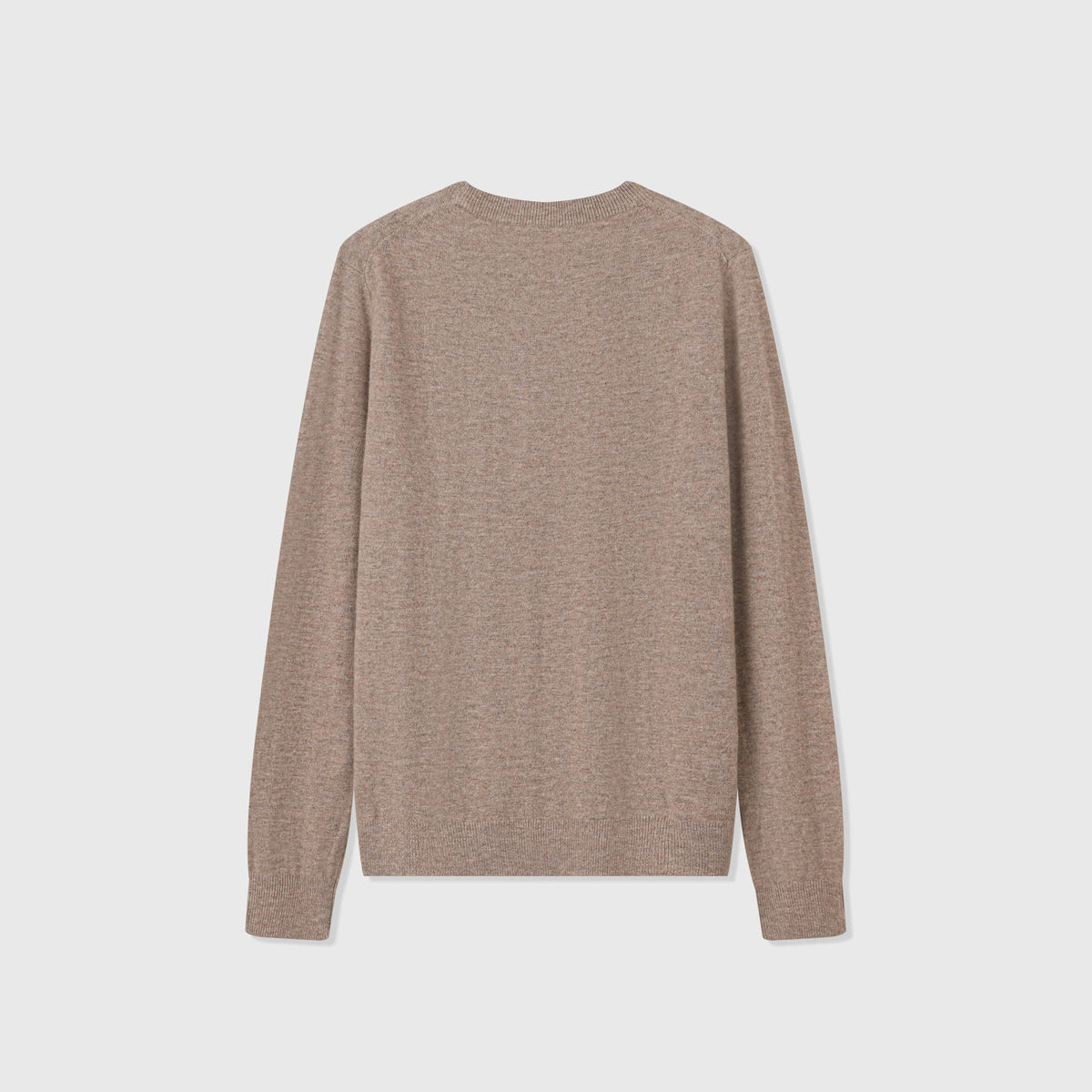Suéter Merano de lã e cashmere com gola careca