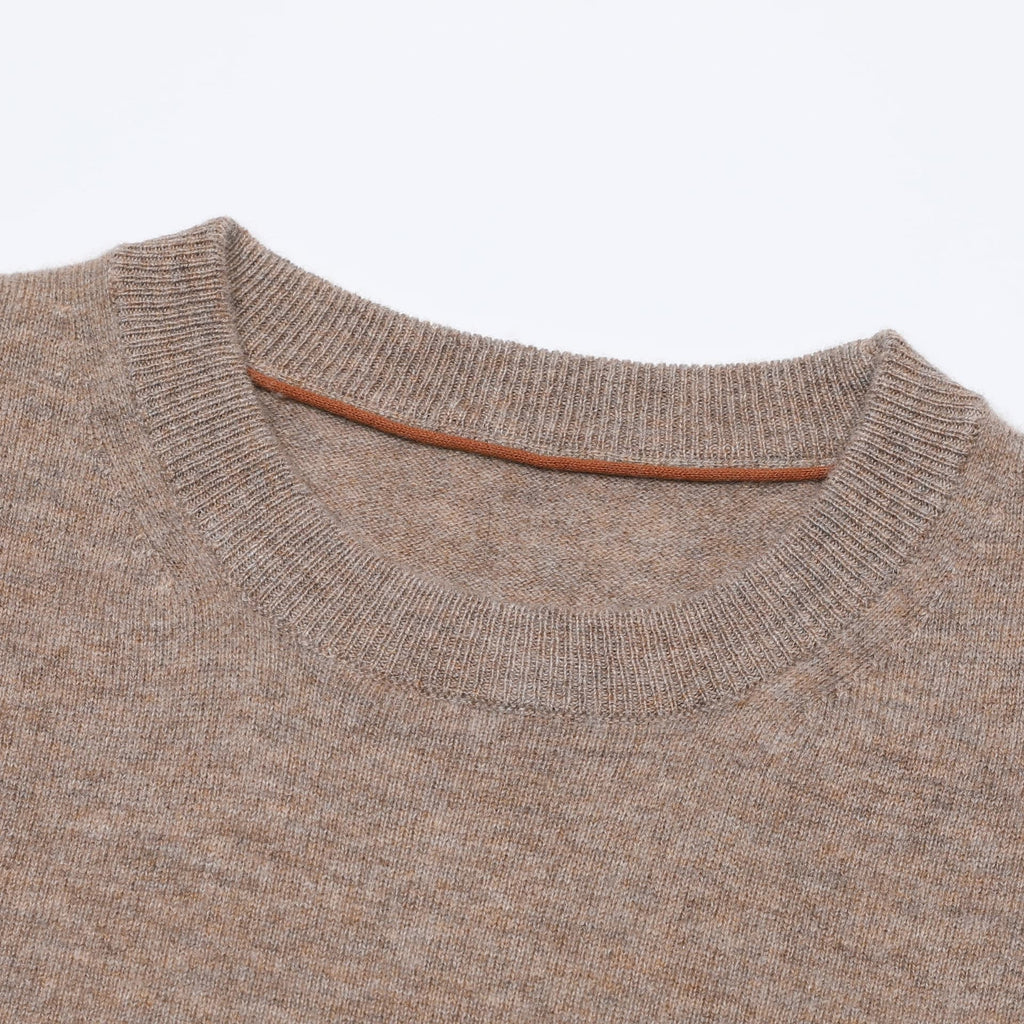 Suéter Merano de lã e cashmere com gola careca