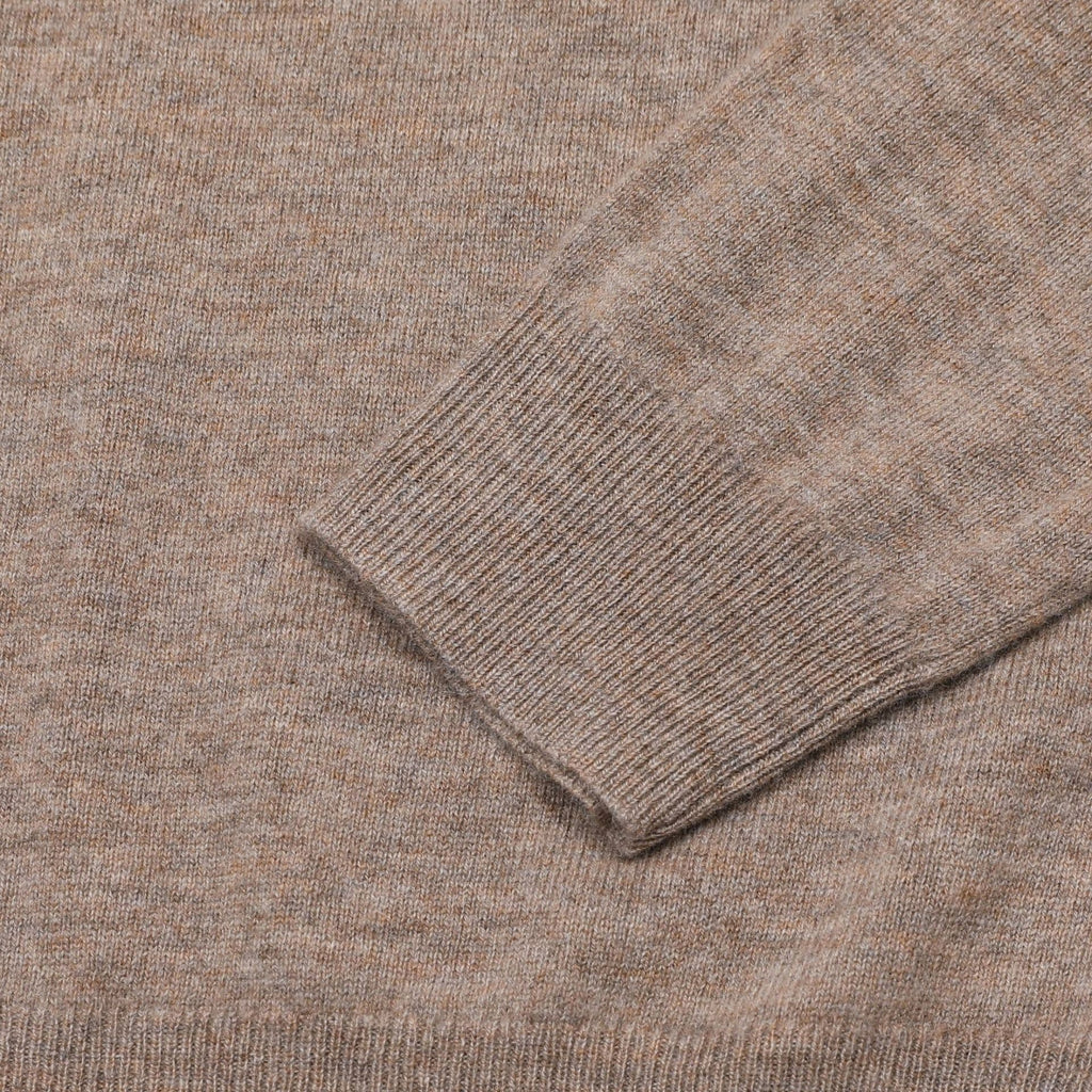 Suéter Merano de lã e cashmere com gola careca