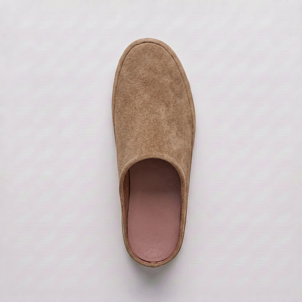 Mules Fenwick de camurça