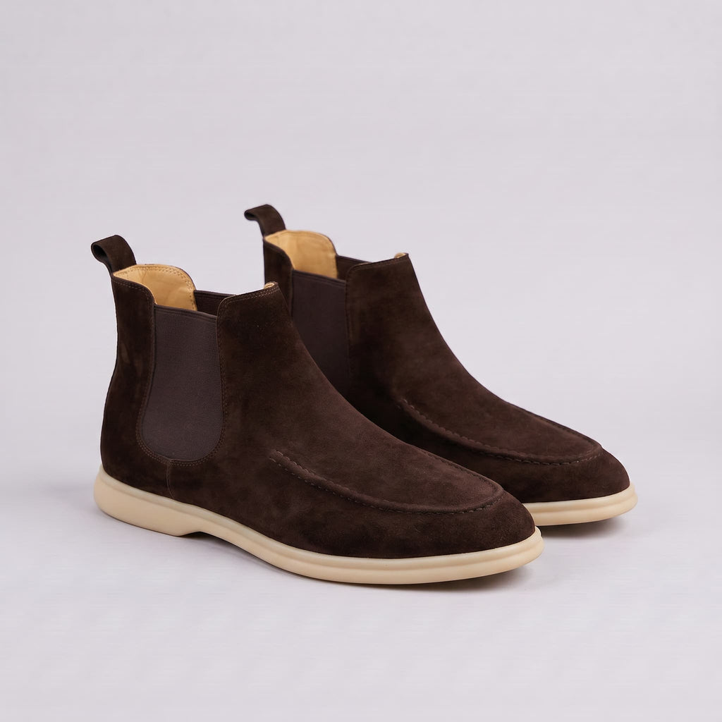 Botas Chelsea Ellery Premium em Camurça