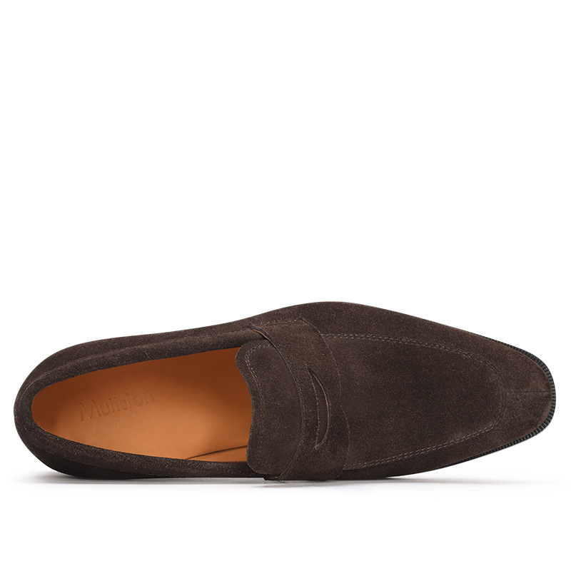 Mocassins Penny Sutton em camurça