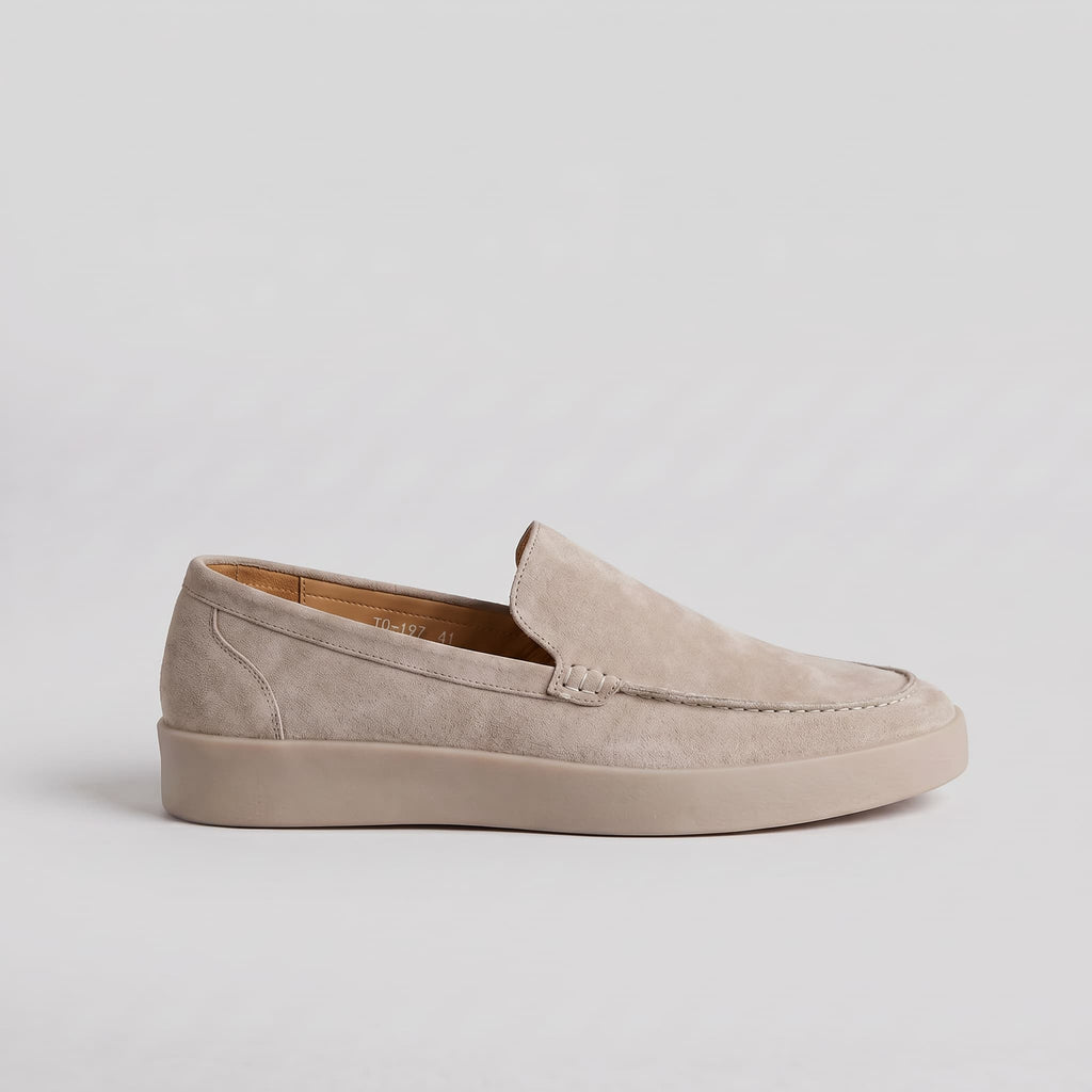 Mocassins de Camurça Forte – Conforto Luxuoso e Estilo Atemporal