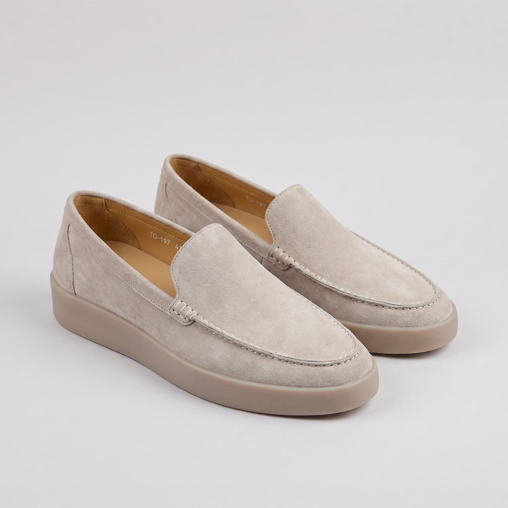 Mocassins de Camurça Forte – Conforto Luxuoso e Estilo Atemporal
