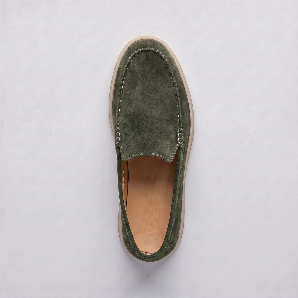 Mocassins de Camurça Forte – Conforto Luxuoso e Estilo Atemporal