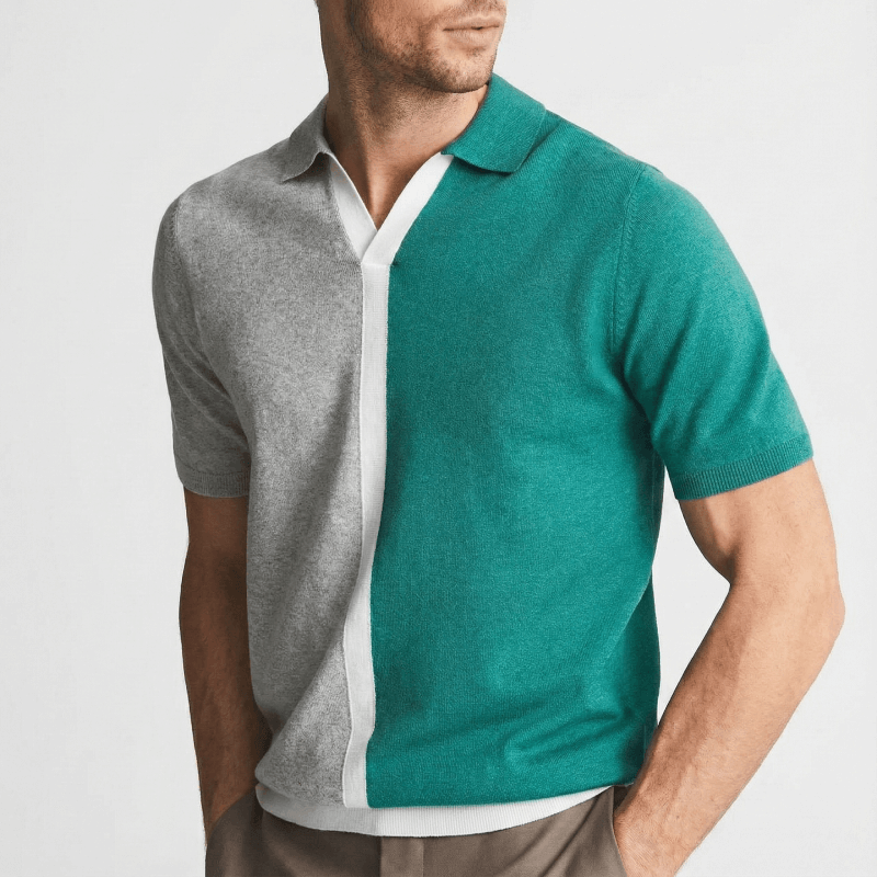 Camisa polo clássica listrada Harrington