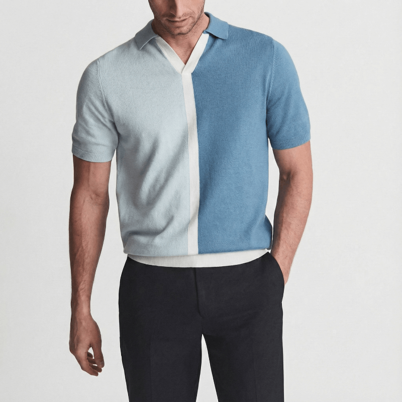 Camisa polo clássica listrada Harrington