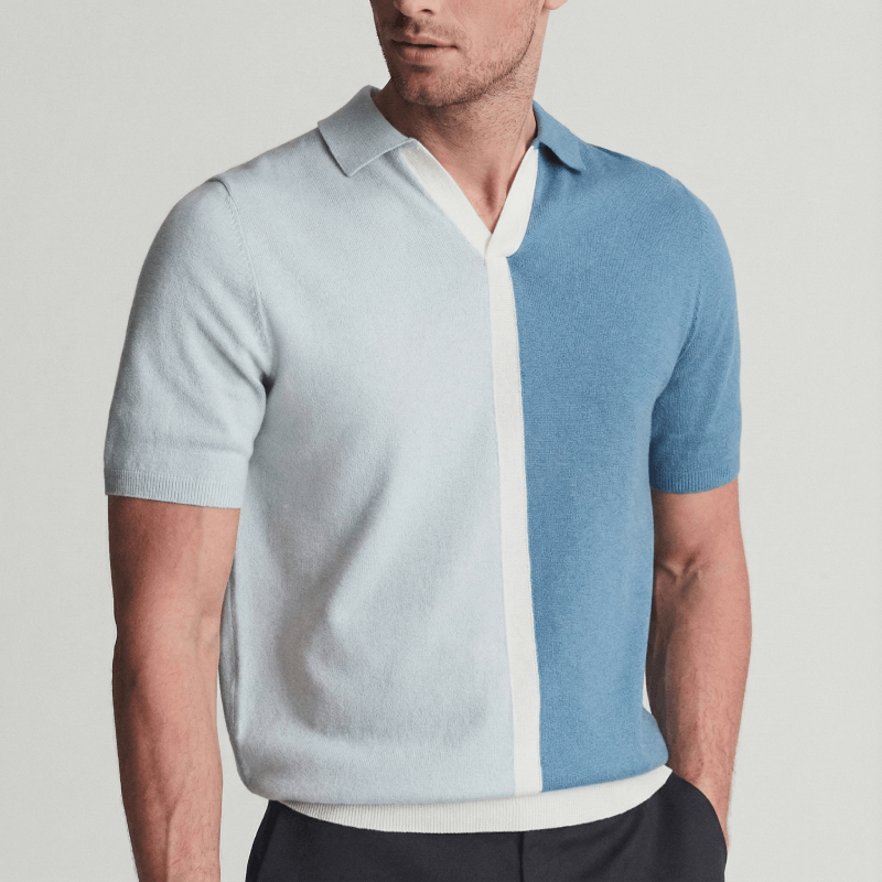 Camisa polo clássica listrada Harrington