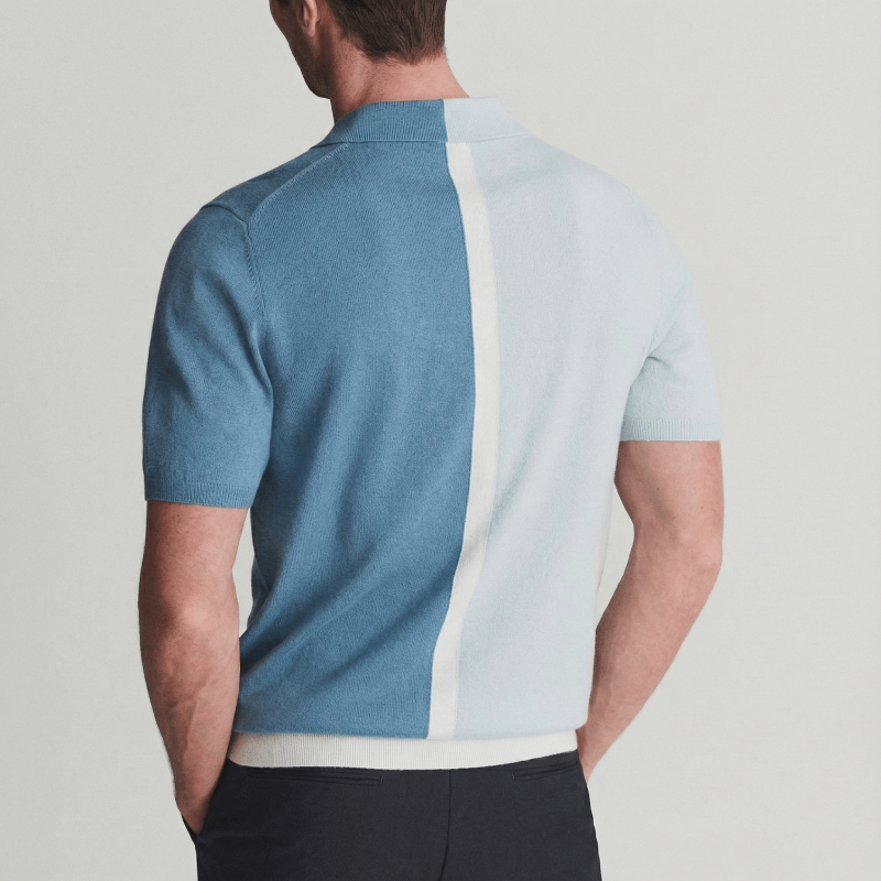 Camisa polo clássica listrada Harrington