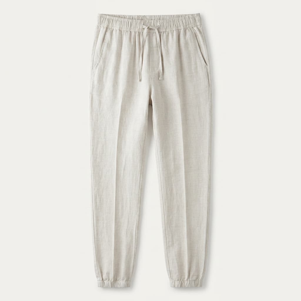 Calça Jogger Premium de Linho Maiori