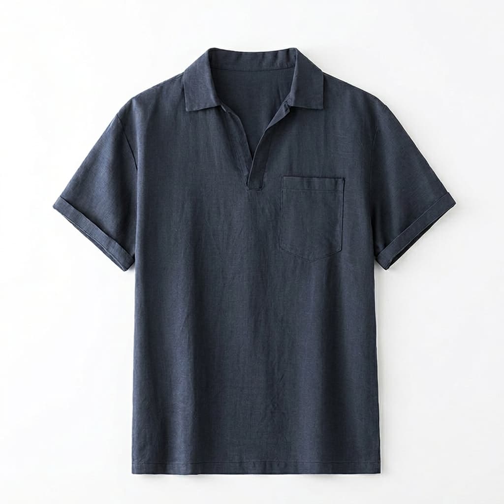 Camisa Polo de Linho Premium Cannes