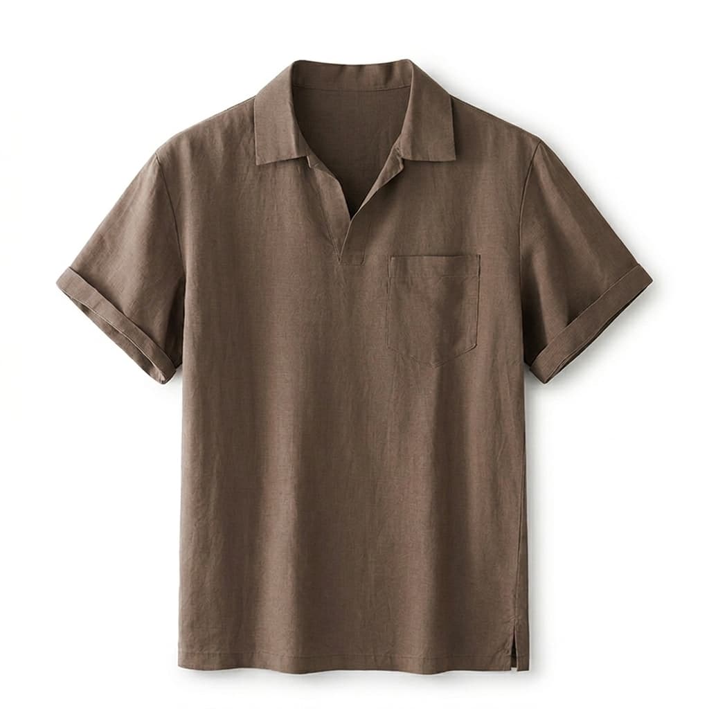 Camisa Polo de Linho Premium Cannes