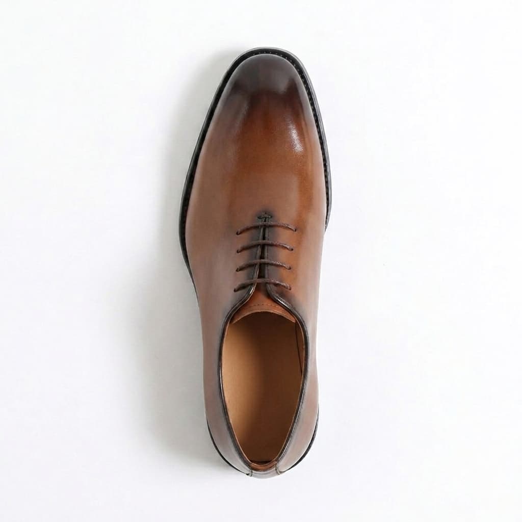 Sapatos Oxford Everton Premium em Couro Inteiriço