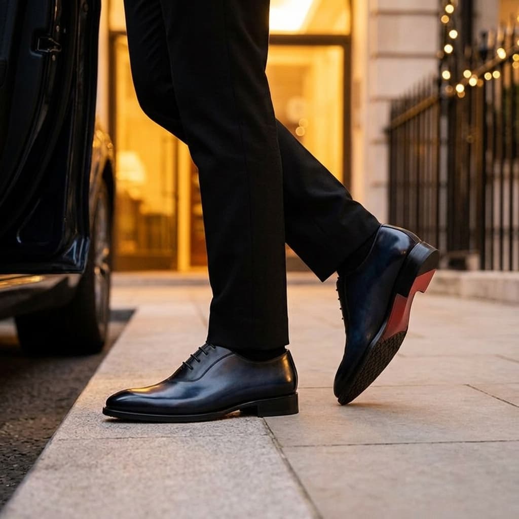 Sapatos Oxford Wentworth Premium de Couro Inteiriço