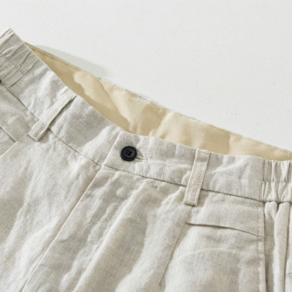 Shorts de Linho Premium Mykonos